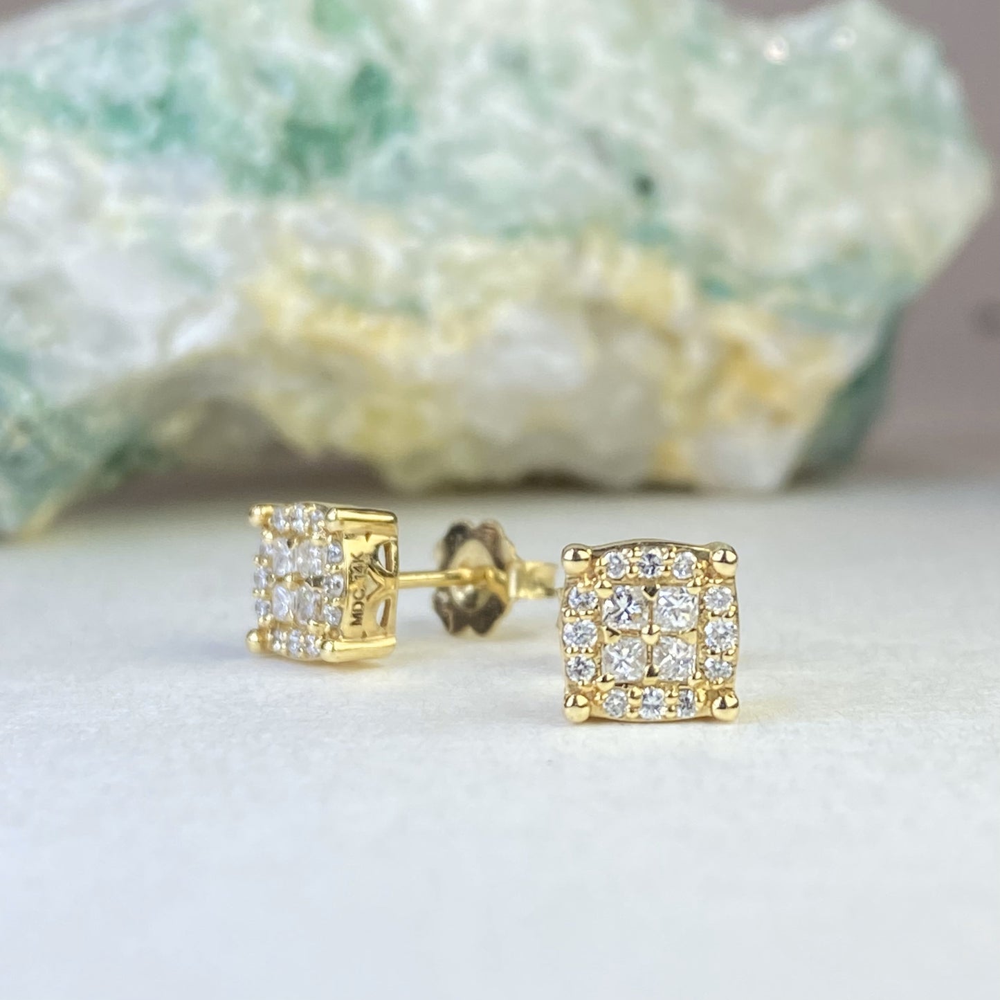 Diamond Stud Earrings