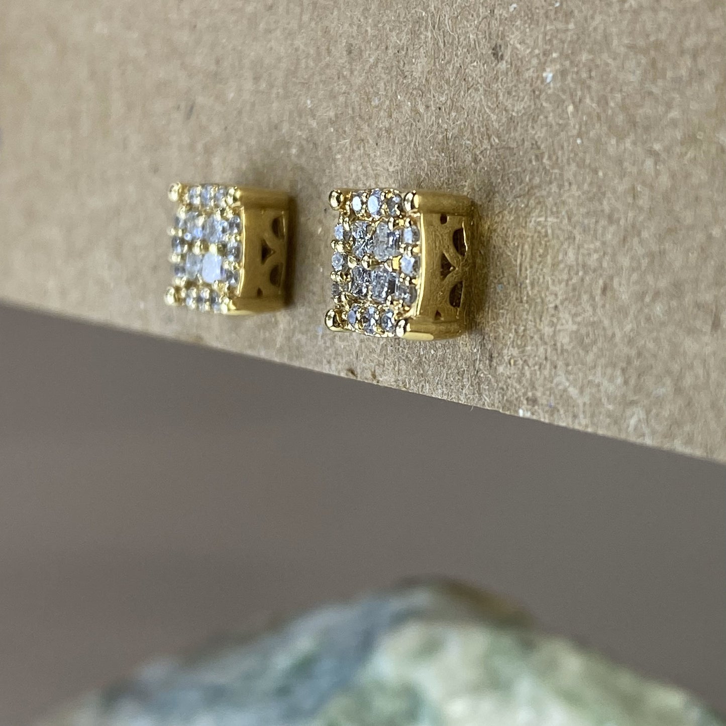 Diamond Stud Earrings