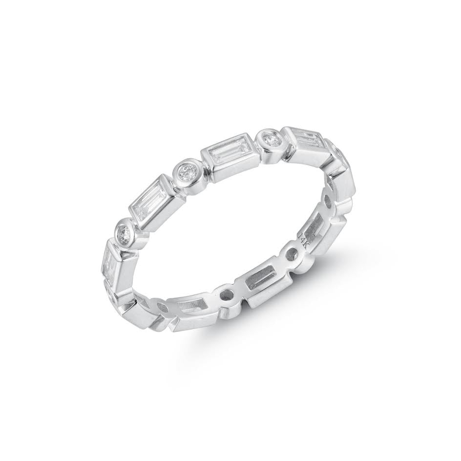 Bezel Diamond Band