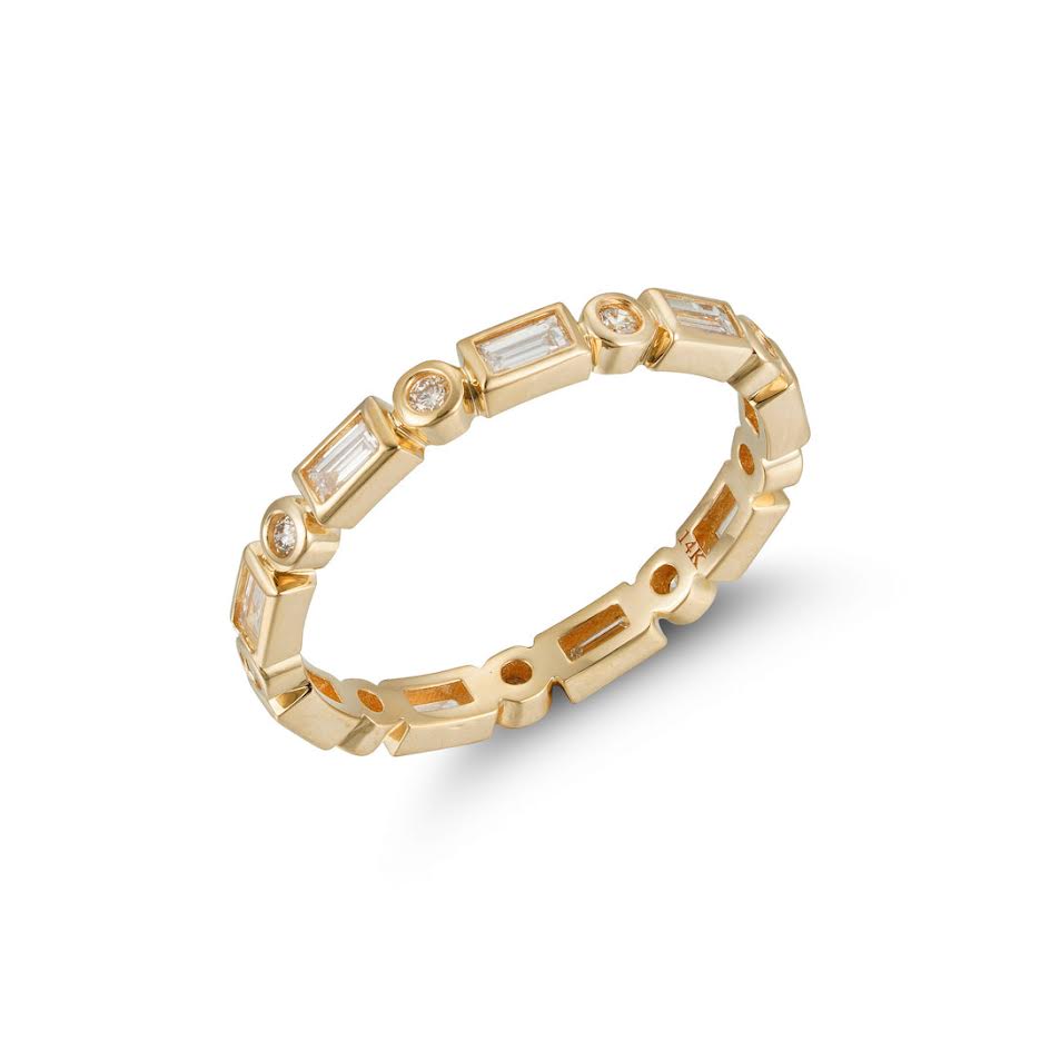 Bezel Diamond Band