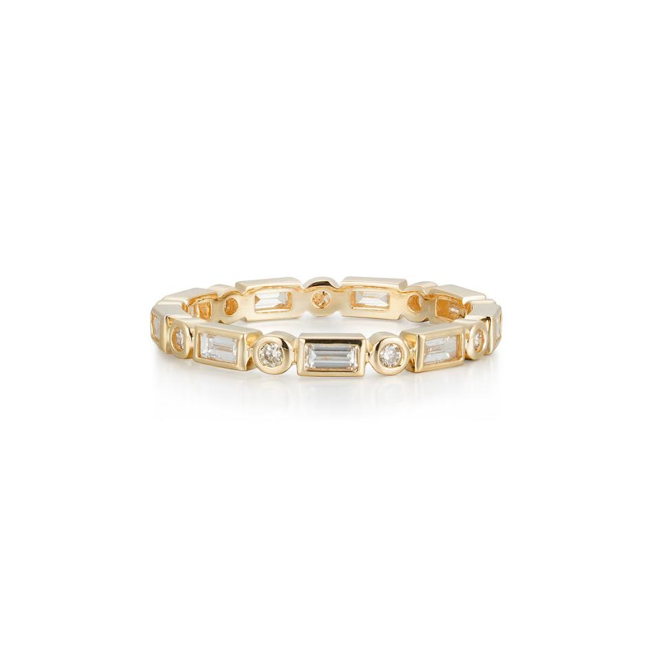 Bezel Diamond Band